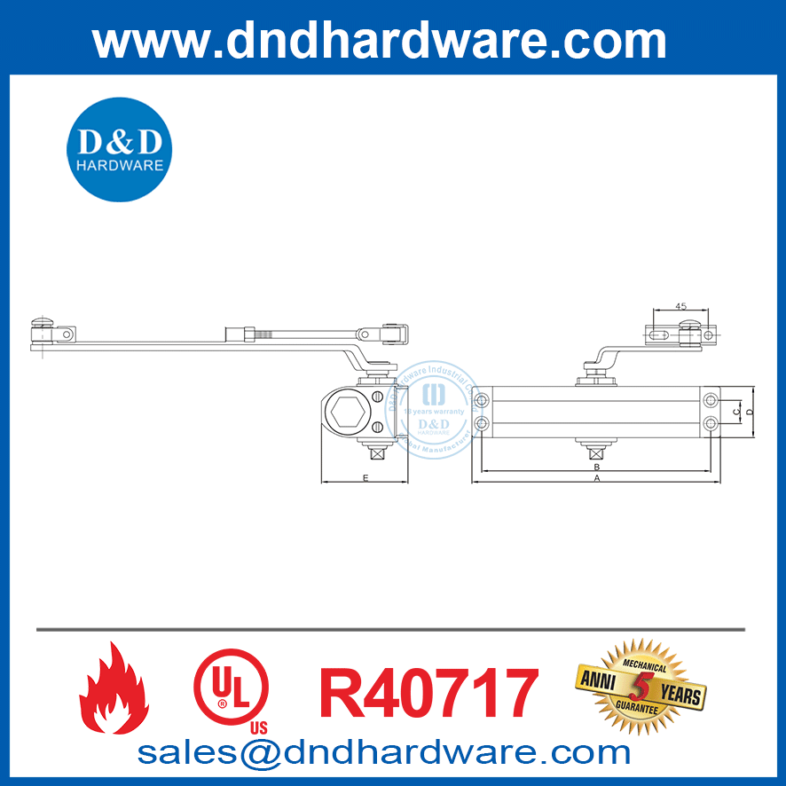 high quality door closers