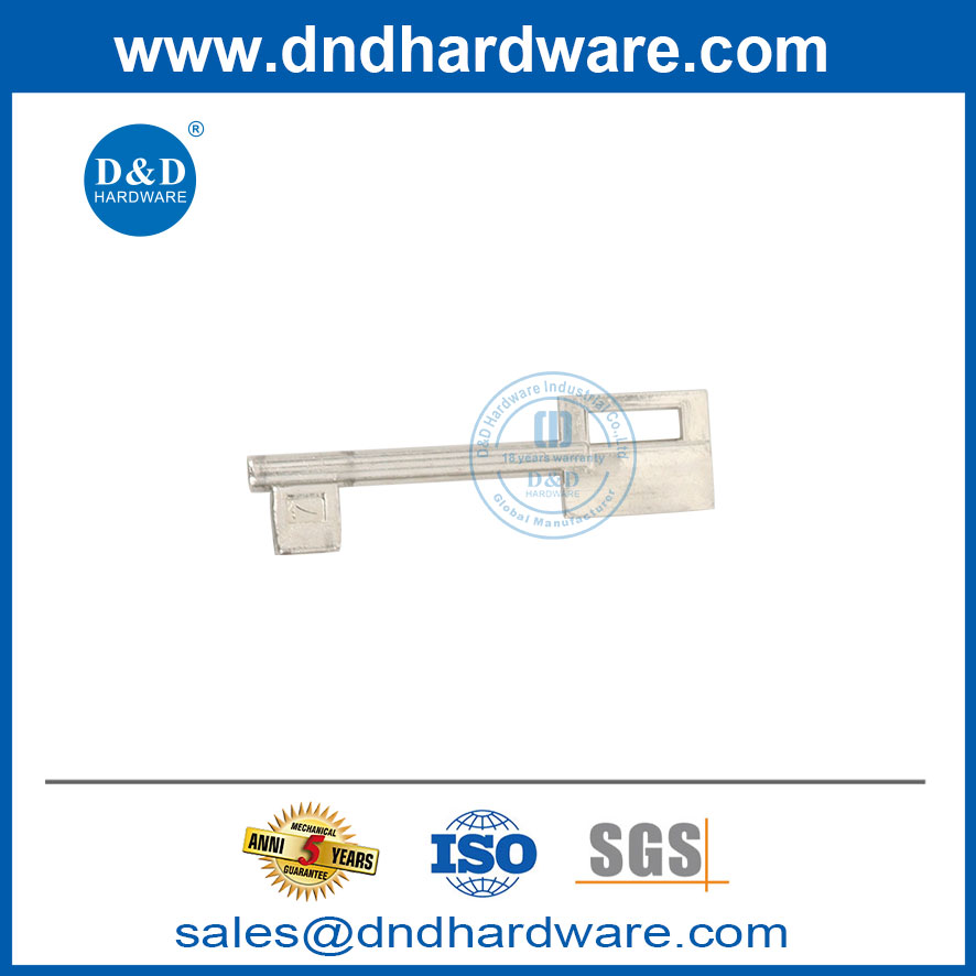 bit key mortise lock