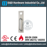 Stainless Steel 304 Night Latch Plate for Metal Doors work with Cylinder-DDPD011