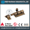 24 Gold Plated Mortise Brass Door Bolt for Metal Door-DDDB017