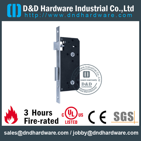 Stainless steel privacy mortise lock body for Wood Door-DDML005