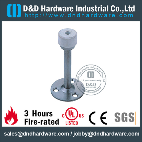 Stainless Steel Door Stopper with Rubber for Shower Door-DDDS018