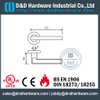 Grade 316 Hot Sell Designer Lever Door Handle on Rose for Commercial Metal Door -DDTH035