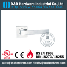 Stainless steel 304 Entry Designer Lever Handle on Rose for Wooden Doors -DDTH020 