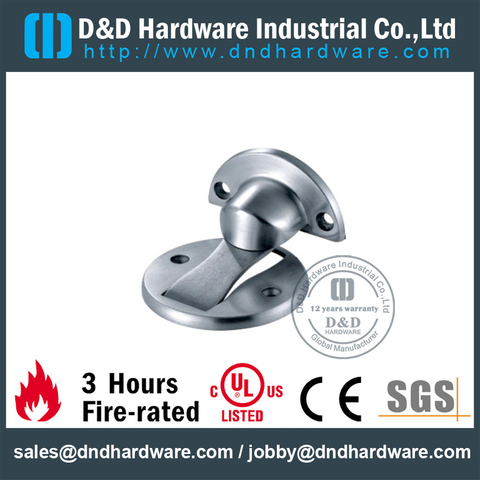 Stainless Steel Self Adhesive Door Stop for Entry Wooden Door -DDDS036