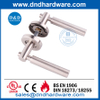 Grade 316 Satin Mixed with Polish Finish Lever Door Handle-DDSH034