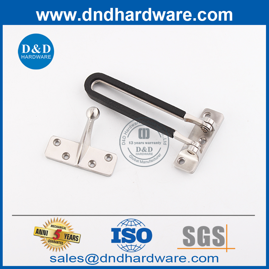 Modern Stainless Steel Commercial Door Lever Guard Chain-DDDG008