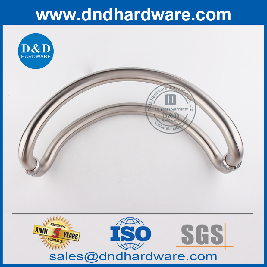 Custom Stainless Steel Commercial Glass Door Pull Handle-DDPH006