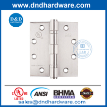 ANSI / BHMA GRADE 2-SS304 Fire Rated Door Hinge -4.5x4.5x3.4mm