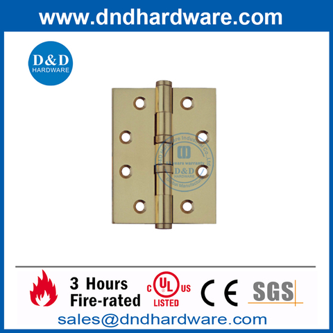 Solid Brass Double Ball Beaing Interior Door Hinge-DDBH005