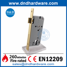 BS EN12209 Satin Brass Fire Rated Security Sash Door Lock-DDML009