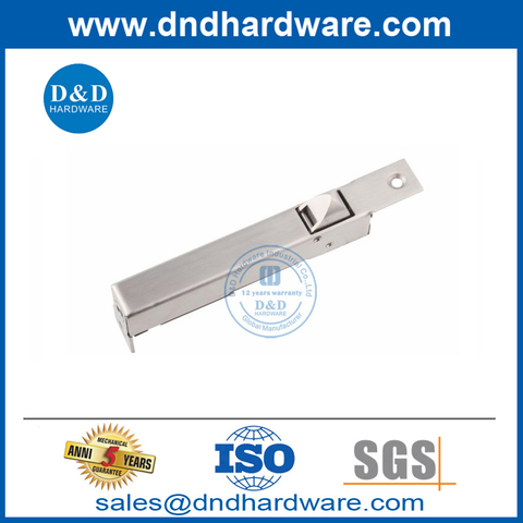 Stainless Steel 304 Automatic Flush Bolt for Double Metal Doors-DDDB023