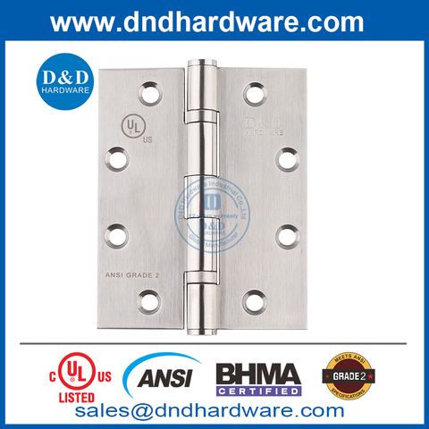 5 Inch Heavy Duty ANSI / BHMA UL GRADE 2-SS316 2BB Hinge