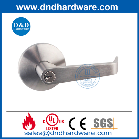 SUS304 Fire Rated Standard Lever Trim Lock for Exit Device-DDPD012