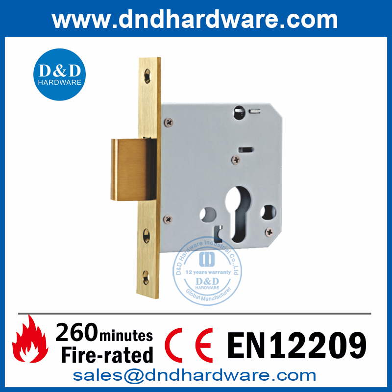 SUS304 Deadbolt Lock Body for Storeroom Door-DDML029