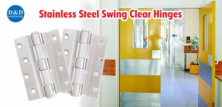 Heavy Duty Swing Clear Offset Self-closing Hinges