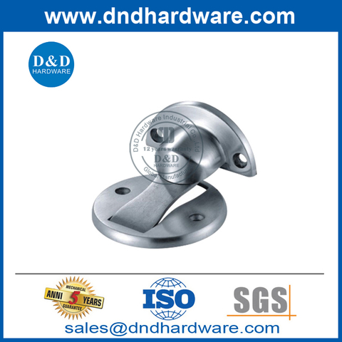 Security Zinc Alloy Concealed Magnetic Commercial Door Stop Holder-DDDS036