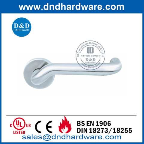 Best Stainless Steel Wooden Door Lever Handle-DDTH016