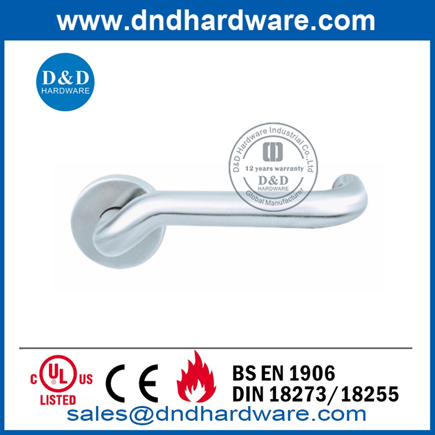 Stainless Steel Disable Passage Door Handle for Public Area-DDTH037