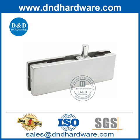 Glass Door Accessories Satin Finish Over Panel Patch Fitting-DDPT002