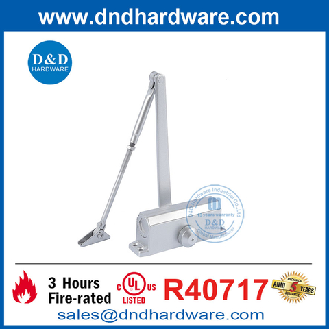 180 Degree UL Listed Spring Loaded Swinging Fire Inside Door Closer-DDDC030