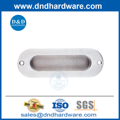 Stainless Steel Sliding Type Flush Mounted Cabinet Handle-DDFH009