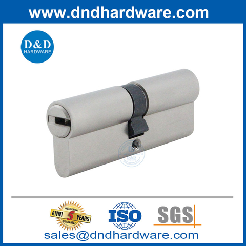Euro High Security Lock Cylinders Double Door Cylinder Lock with Brass Keys-DDLC023