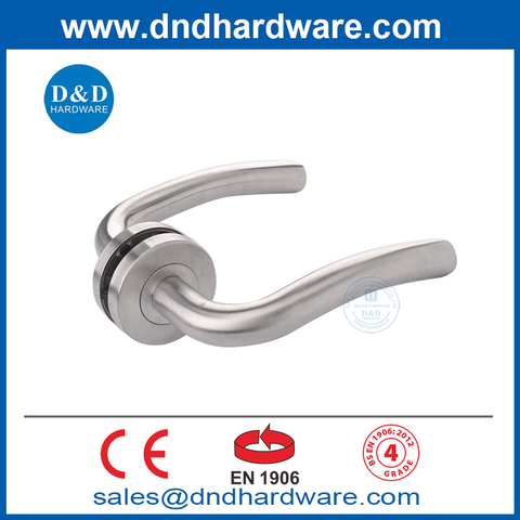 Door Handle Hardware EN1906 Stainless Steel Modern Fancy Door Handles-DDTH006