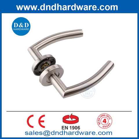 Privacy Door Handles EN1906 Stainless Steel Lever Style Door Handles for Bedroom-DDTH011