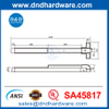 UL305 ANSI Good Quality Stainless Steel Commercial Door Panic Bar for Doors-DDPD025