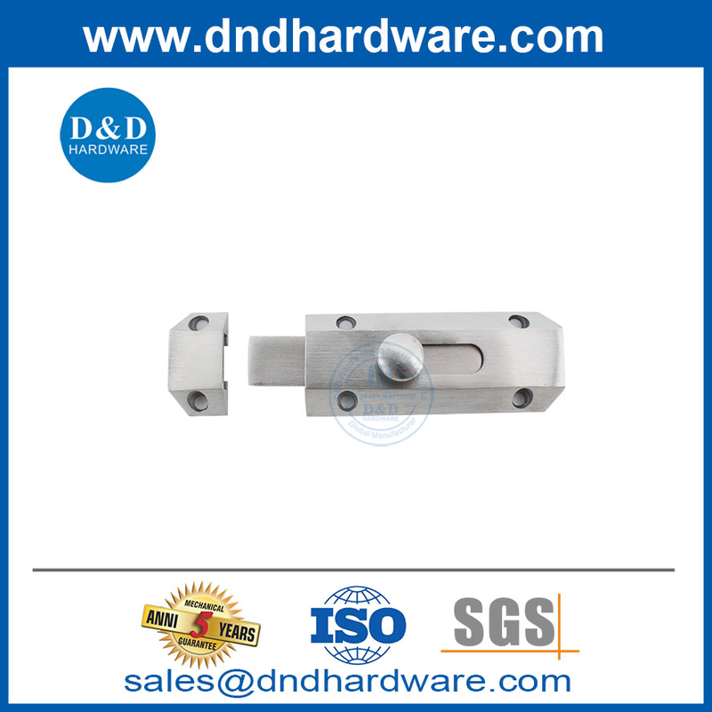 Commercial Door Surface Bolts Stainless Steel Barrel Bolt Lock for Door-DDDB029