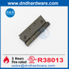 Stainless Steel Antique Brass Mortise Door Hinge for Fire Rated Door with UL-DDSS003-FR-4X3X3