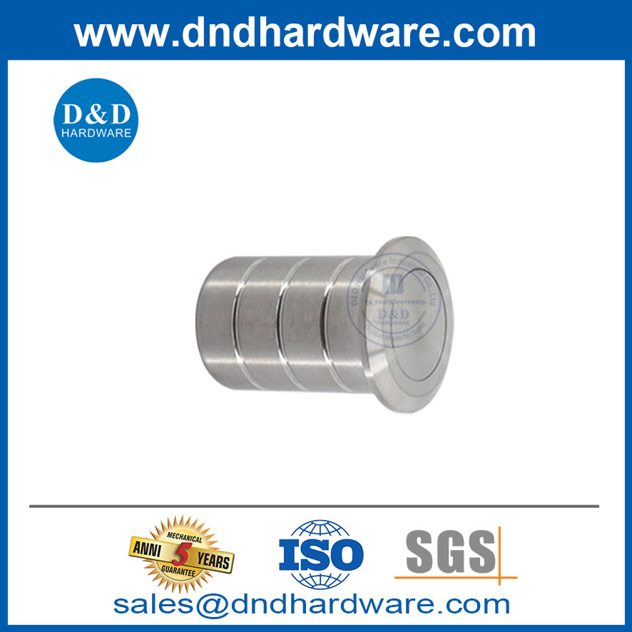 Door Hardware Stainless Steel Flush Bolt Dust Proof Strike for Front Door-DDDP008