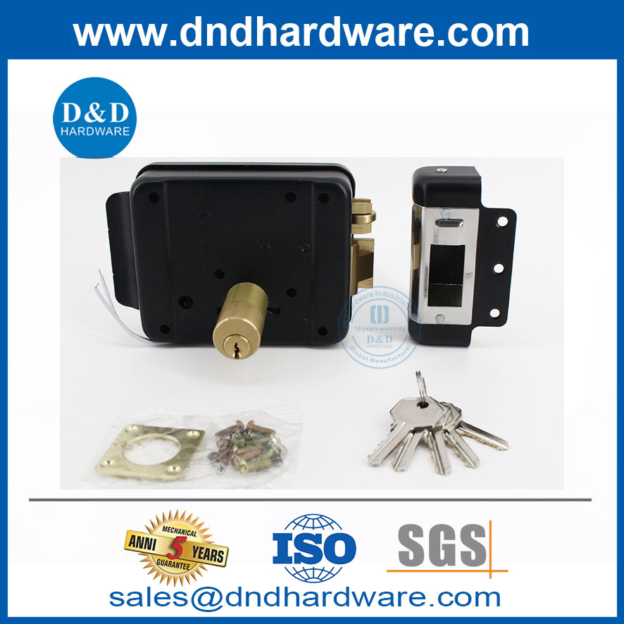 door rim lock