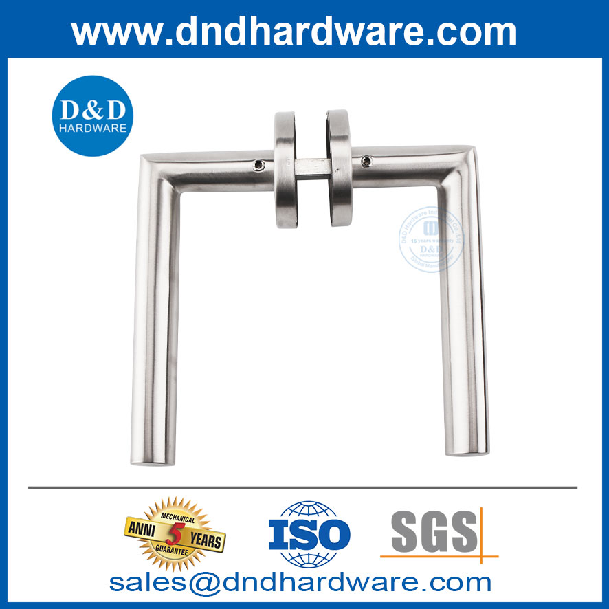 Lever Door Handles Exterior Stainless Steel Room Door Handles-DDTH026