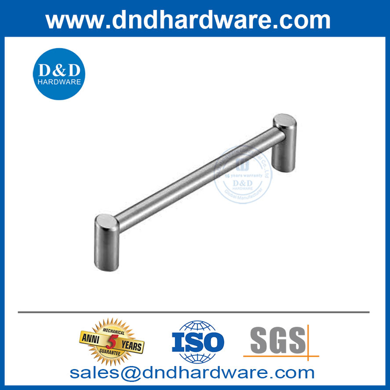 Silver Stainless Steel Cabinet Handles Bathroom Cabinet Handles-DDFH004