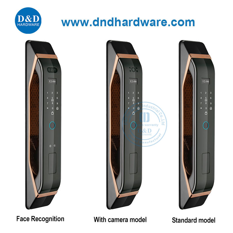 Facial Recognition Video Intercom System Security Keyless Entry Door Smart Lock-DDEL012