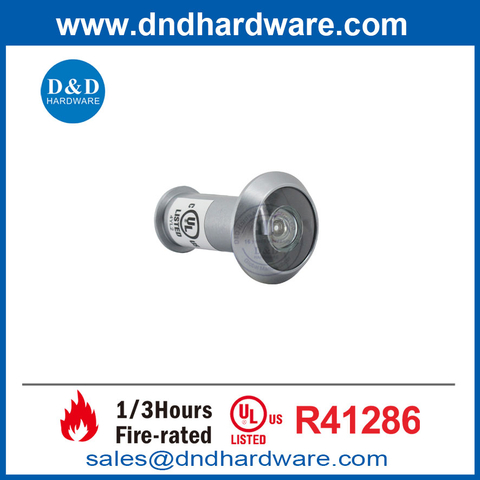 High Security Brass Fire Rated UL 10C Home Apartment Door Viewer-DDDV009