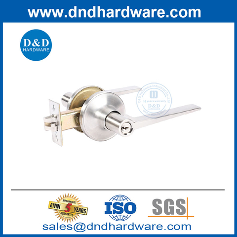 Front Door Entry Locksets Stainless Steel Door Hardware Lockset Types-DDLK006