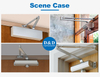 Commercial Door Closers Aluminium Alloy Strong Spring Door Slow Closer-DDDC004