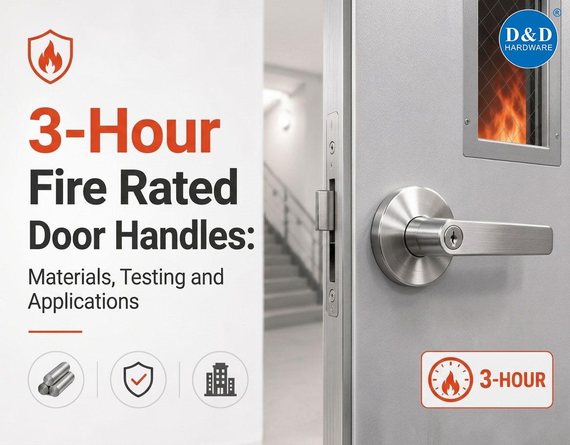 3-Hour Fire Rated Door Handles: Materials, Testing and Applications