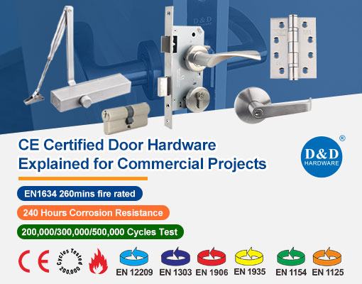 CE Certified Door Hardware Explained for Commercial Projects