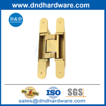 Custom Golden Stainless Steel Concealed Hinges Hidden Door Hinge for Sale-DDCH018