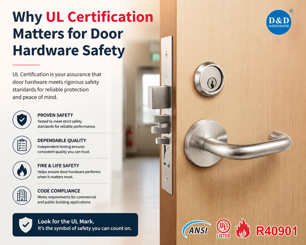 Why UL Certification Matters for Door Hardware Safety
