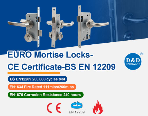 EURO Mortise Locks- CE Certificate-BS EN 12209
