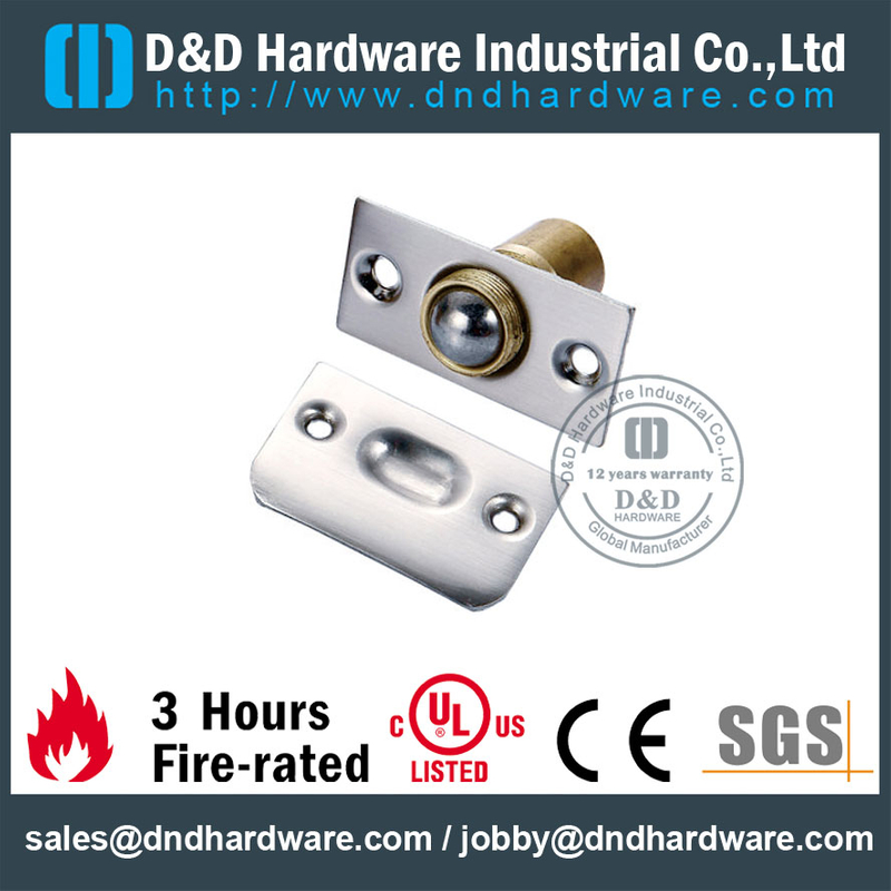 Brass Classical Modern Practical Non Fire Rated Ball Catch for Home Metal Door- DDBC002