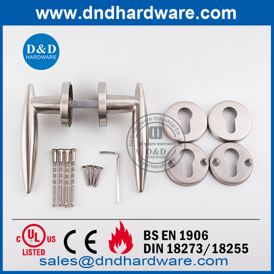 Pretty Design Commercial Exterior Door Lever Handle-DDSH021