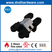 Zinc Alloy Black Concealed Door Hinge for Door-DDCH007