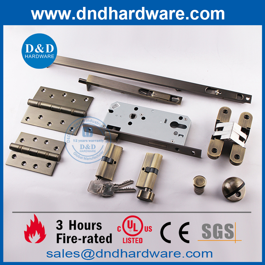 China Factory Door Lock CE EN12209 Antique Brass Mortise Lock for European Market-DDML009 