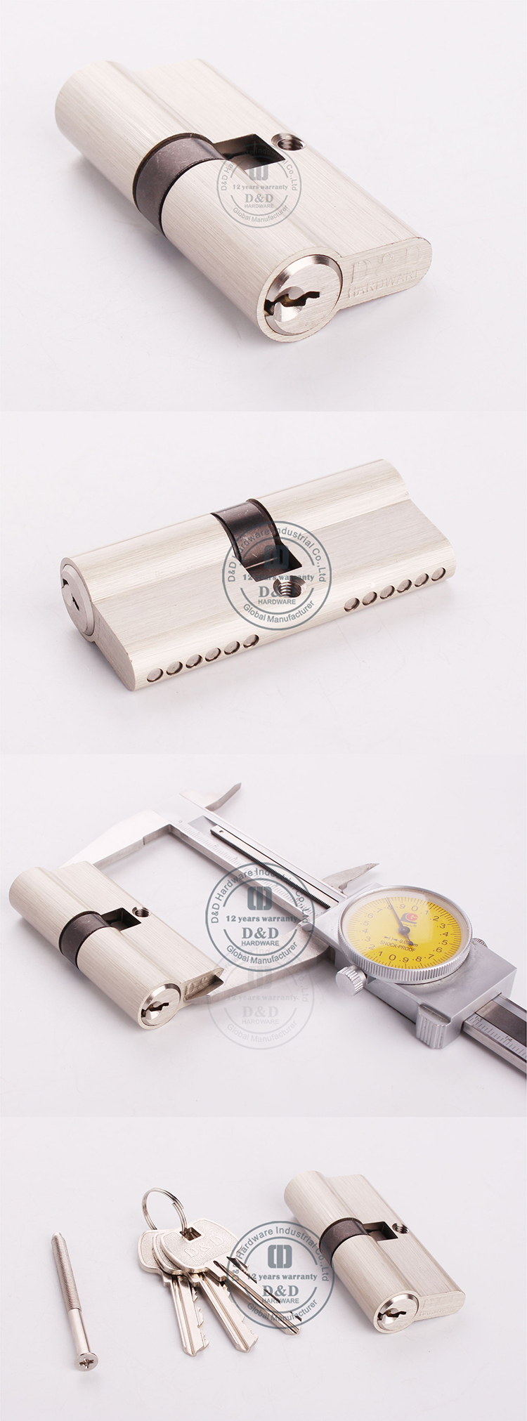BS EN1303 Lock Cylinder-DDLC003-D&D Hardware